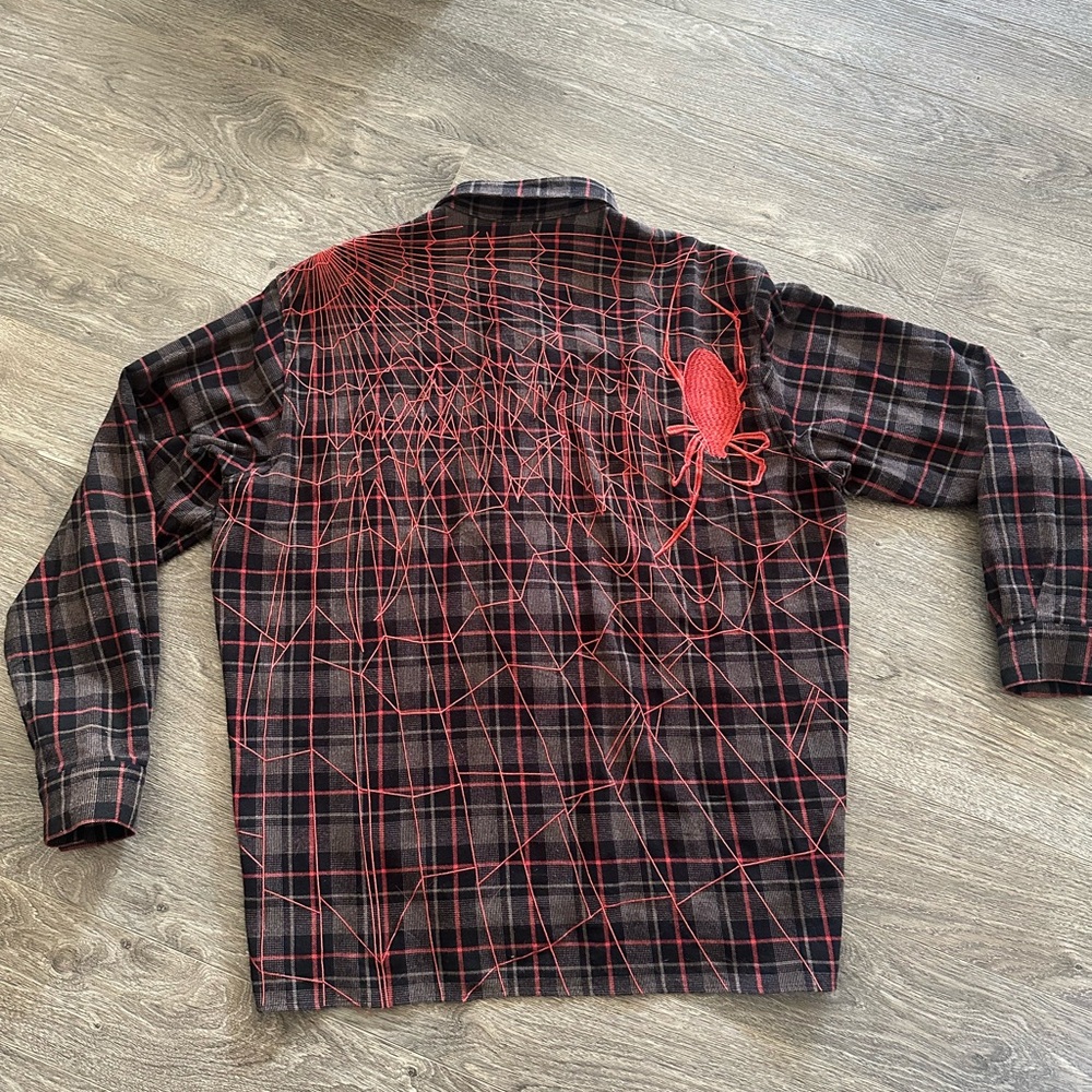 Revenge spider flannel